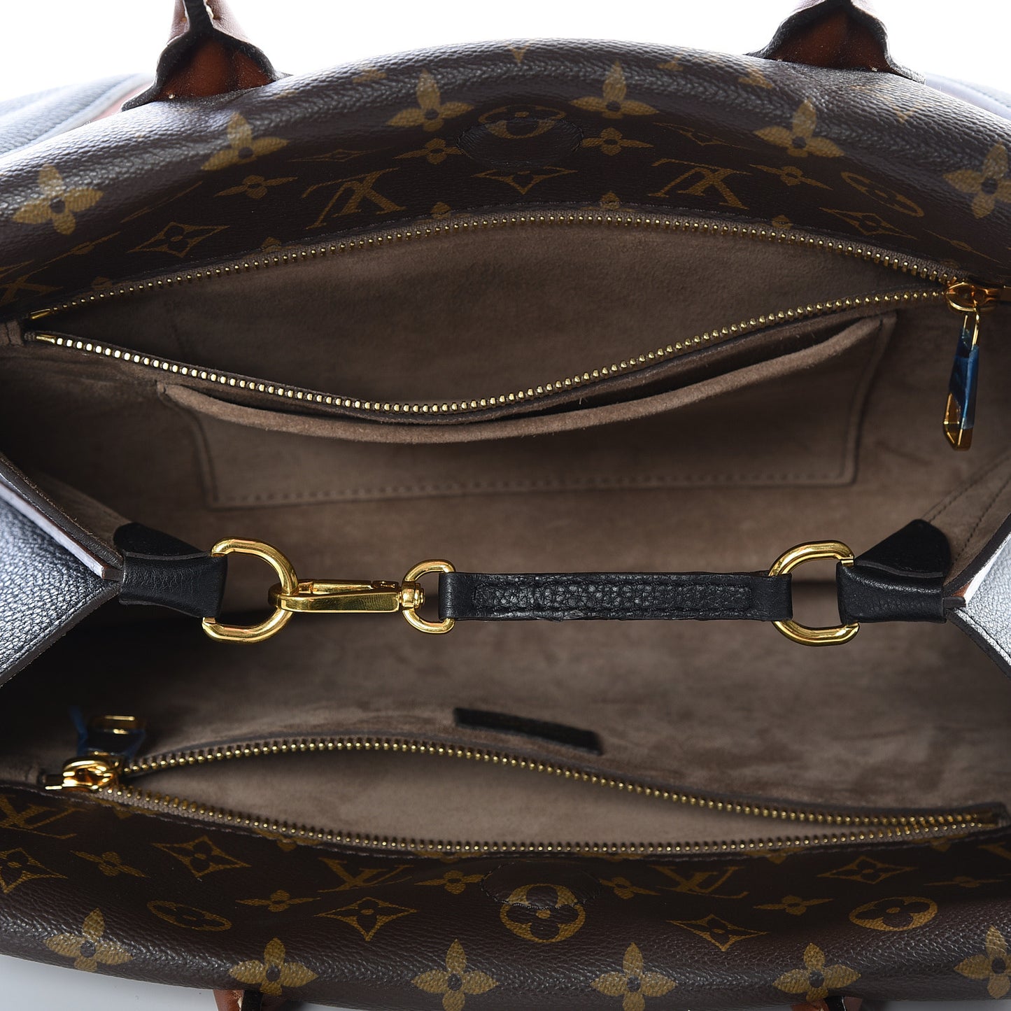 Monogram Tote W PM Black