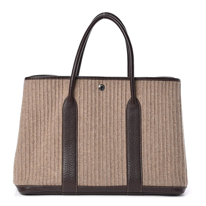 Hermes Ribbed Wool Negonda Garden Party MM 36 1 of 13
