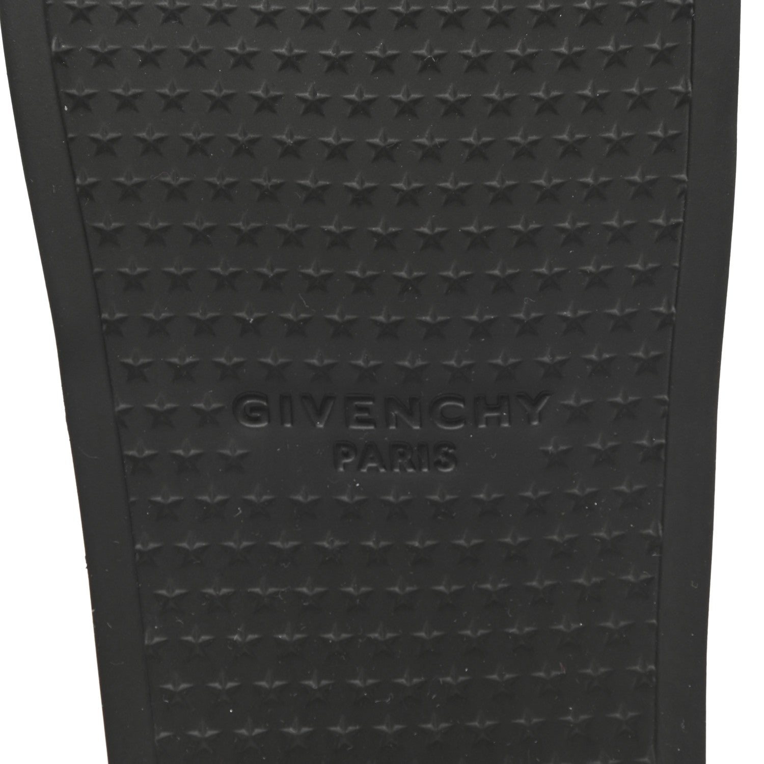 Givenchy Metallic Rubber Logo Womens Pool Slide Sandals 35 Silver 6 of 8