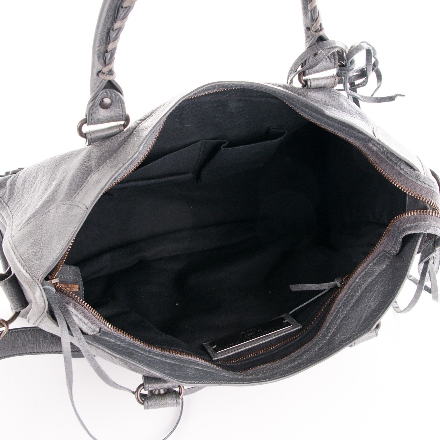 Balenciaga Agneau Classic Hardware City Gris Tarmac 5 of 7