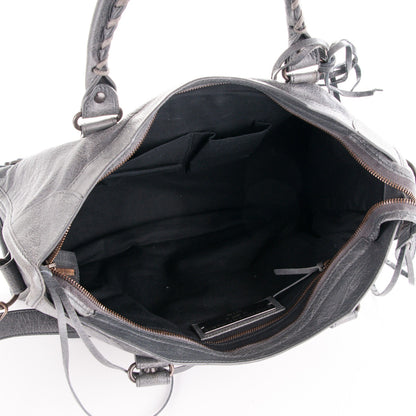 Balenciaga Agneau Classic Hardware City Gris Tarmac 5 of 7