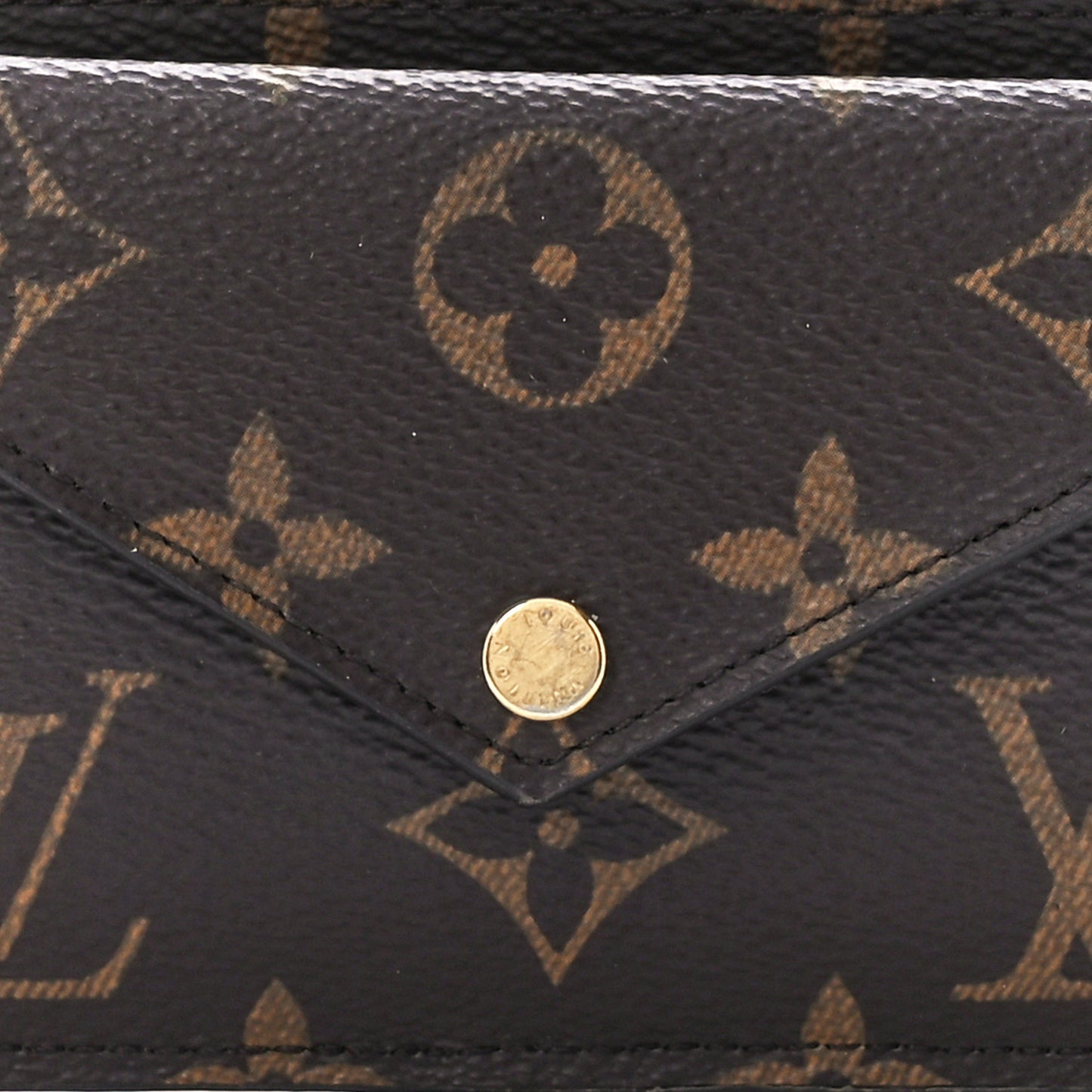 Monogram Recto Verso Card Holder Black