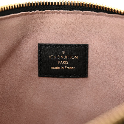 Louis Vuitton Lambskin Embossed Monogram Coussin PM Black 6 of 10