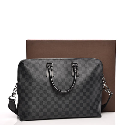 Louis Vuitton Damier Graphite Porte-Documents Jour 10 of 10