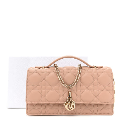 Christian Dior Lambskin Cannage Mini My Dior Bag Rose Des Vents 11 of 11