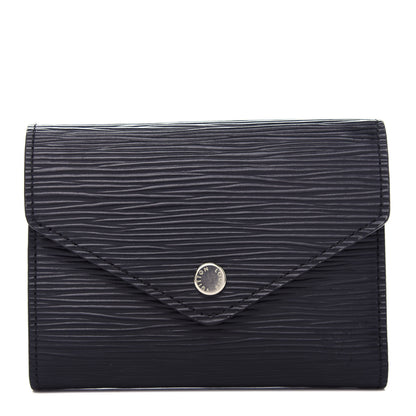 Louis Vuitton Epi Victorine Wallet Black 1 of 8
