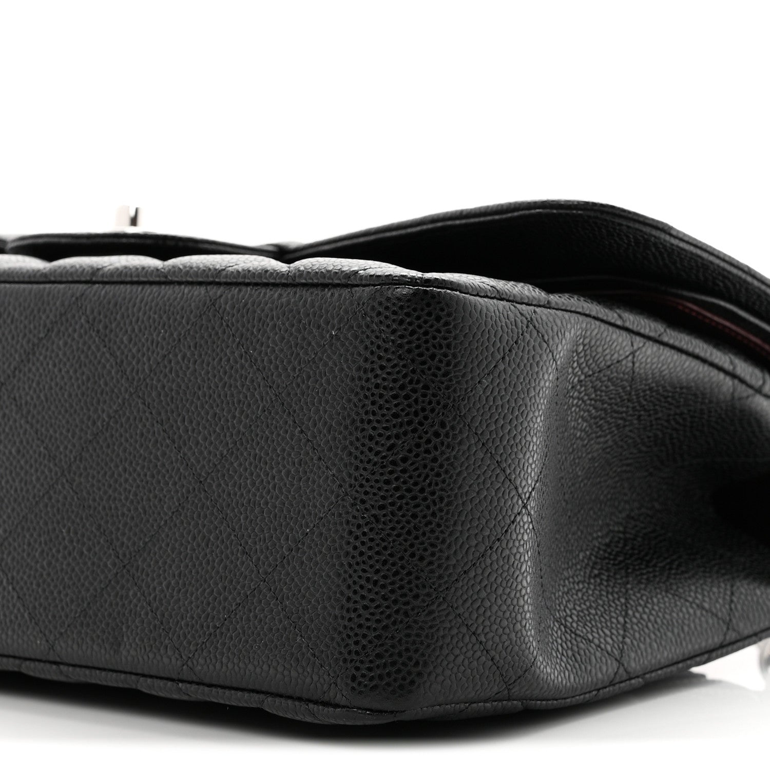 Chanel Caviar Quilted Jumbo Double Flap Black 10 of 11
