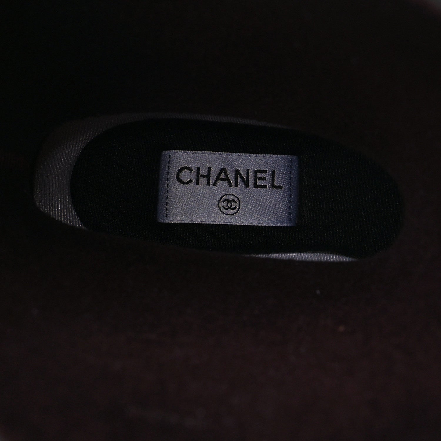 Chanel Caoutchouk CC High Boots 38 Black 8 of 9