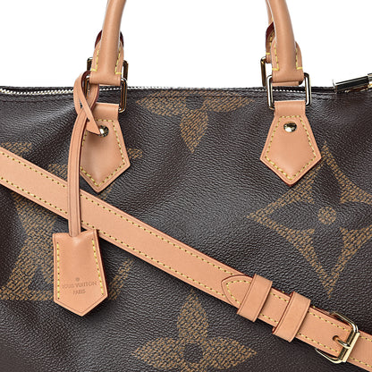 Louis Vuitton Reverse Monogram Giant Speedy Bandouliere 30 10 of 10