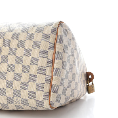 Louis Vuitton Damier Azur Speedy 30 6 of 14