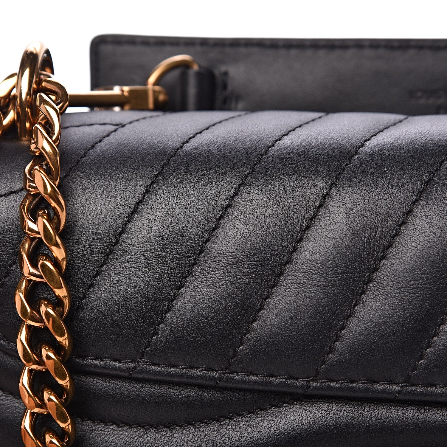 Louis Vuitton Calfskin New Wave Chain MM Black 9 of 11