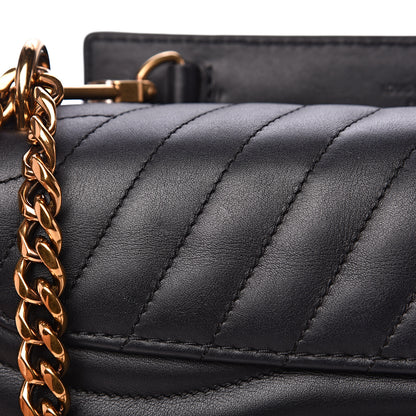 Louis Vuitton Calfskin New Wave Chain MM Black 9 of 11