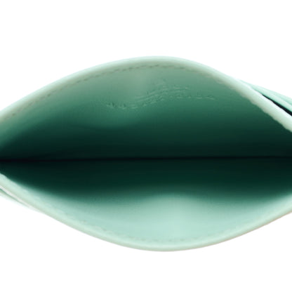 Gucci Calfskin Matelasse GG Marmont Card Holder Water Green 5 of 6