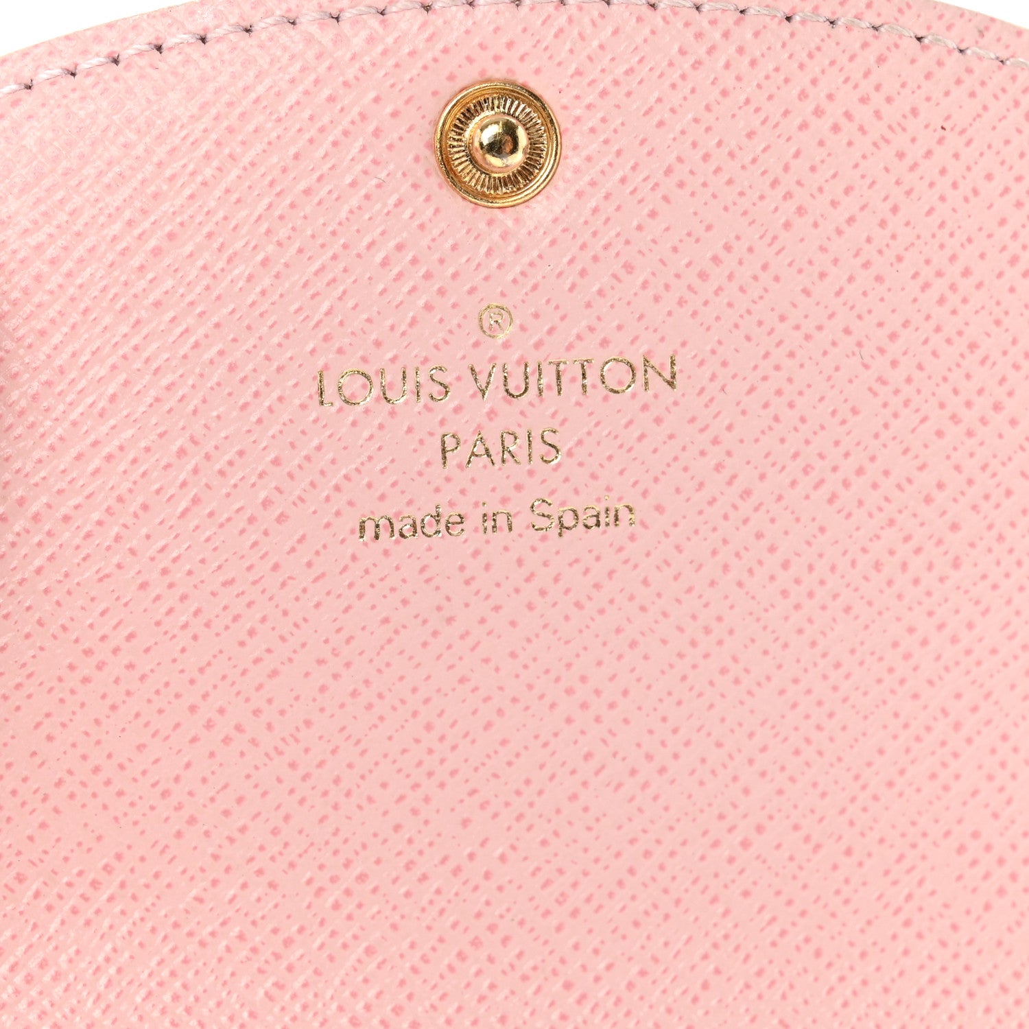 Louis Vuitton Damier Azur Rosalie Coin Purse Rose Ballerine 6 of 8