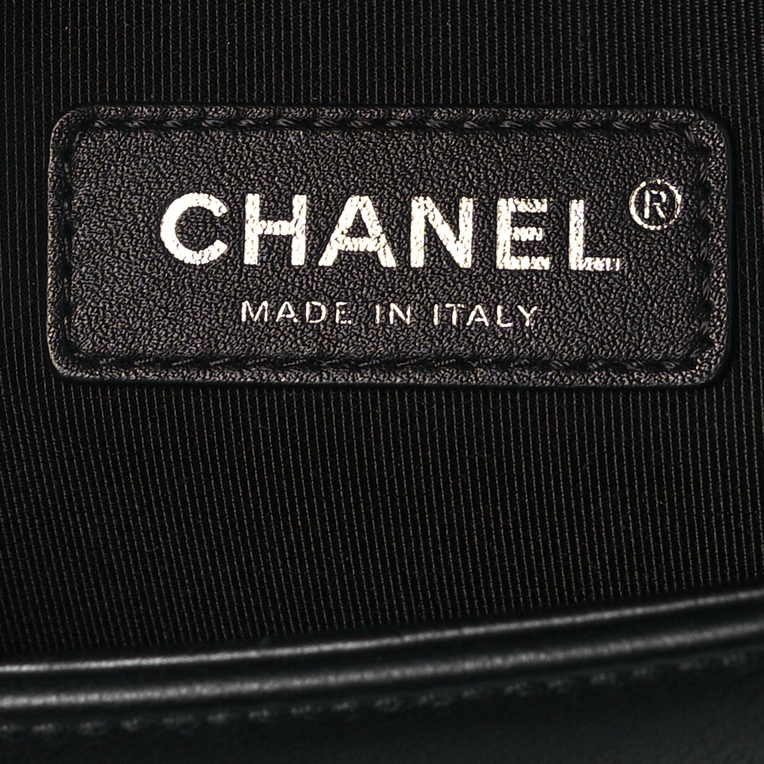 Chanel Calfskin Chevron Quilted New Medium Boy Flap Black 6 of 13