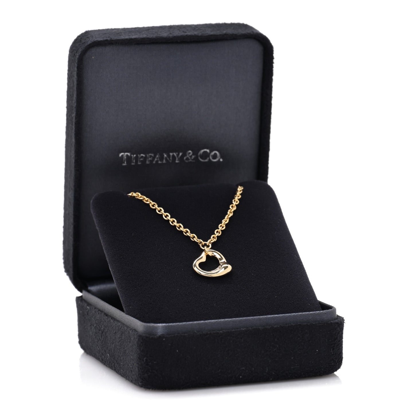 18K Yellow Gold Elsa Peretti Open Heart Bracelet