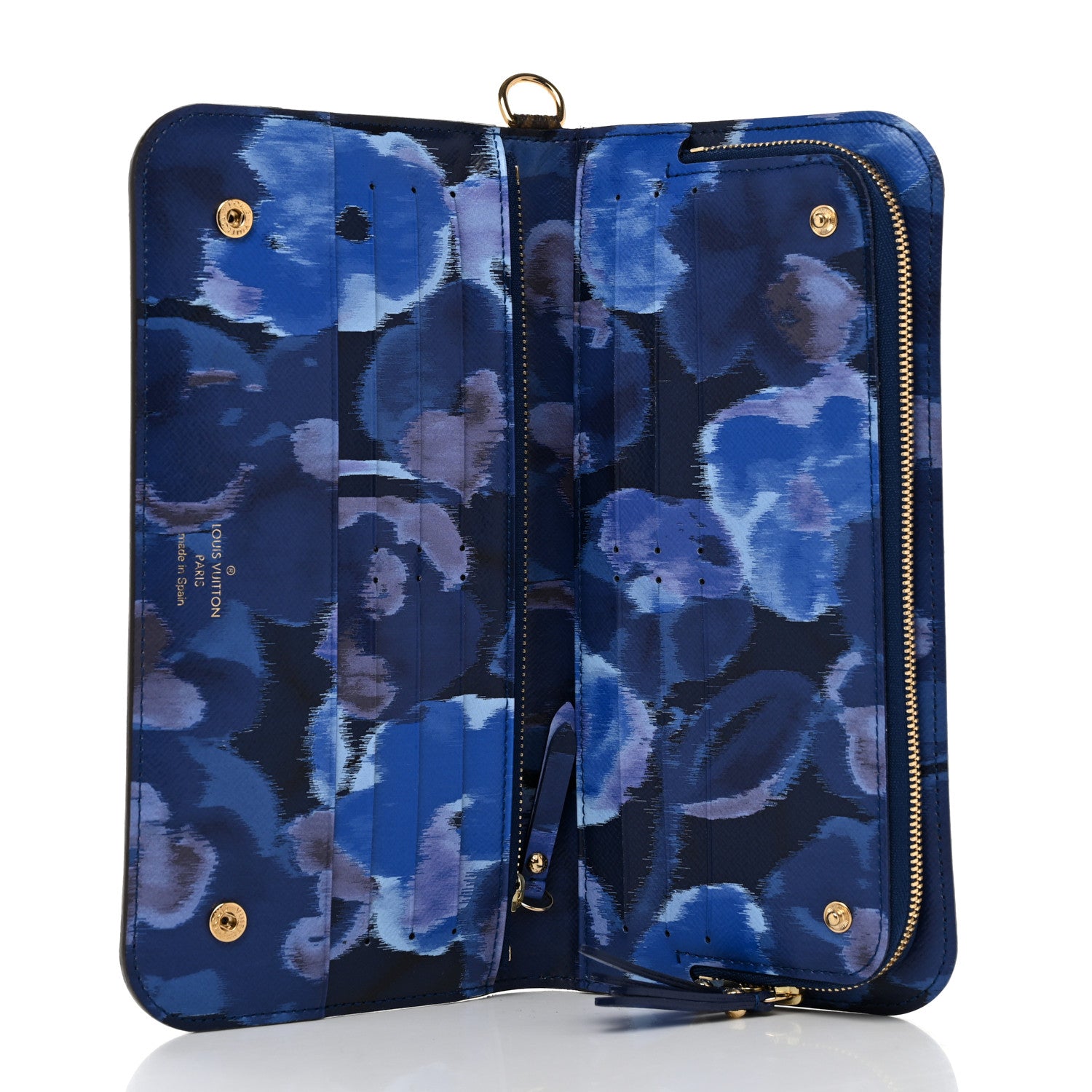Louis Vuitton Monogram Articles de Voyage Ikat Insolite Wallet Grand Blue 5 of 9