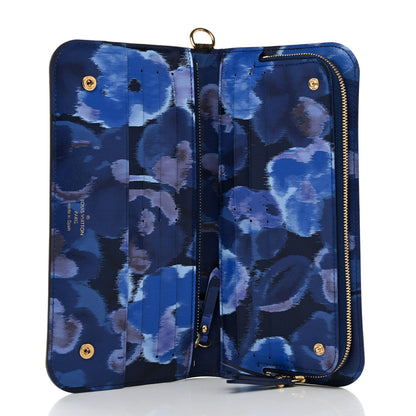Louis Vuitton Monogram Articles de Voyage Ikat Insolite Wallet Grand Blue 5 of 9