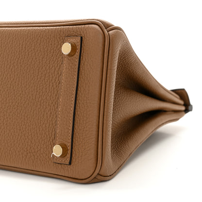 Hermes Togo Birkin 25 Alezan 10 of 11