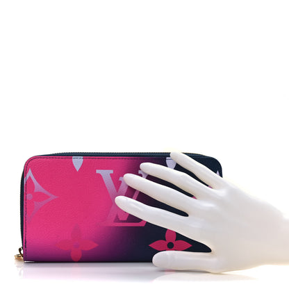 Louis Vuitton Monogram Giant Spring In The City Zippy Wallet Midnight Fuchsia 2 of 7