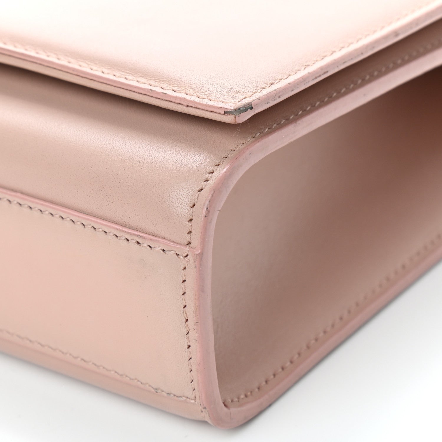 Saint Laurent Smooth Calfskin Medium Classic Monogram Kate Tassel Satchel Pink 10 of 15
