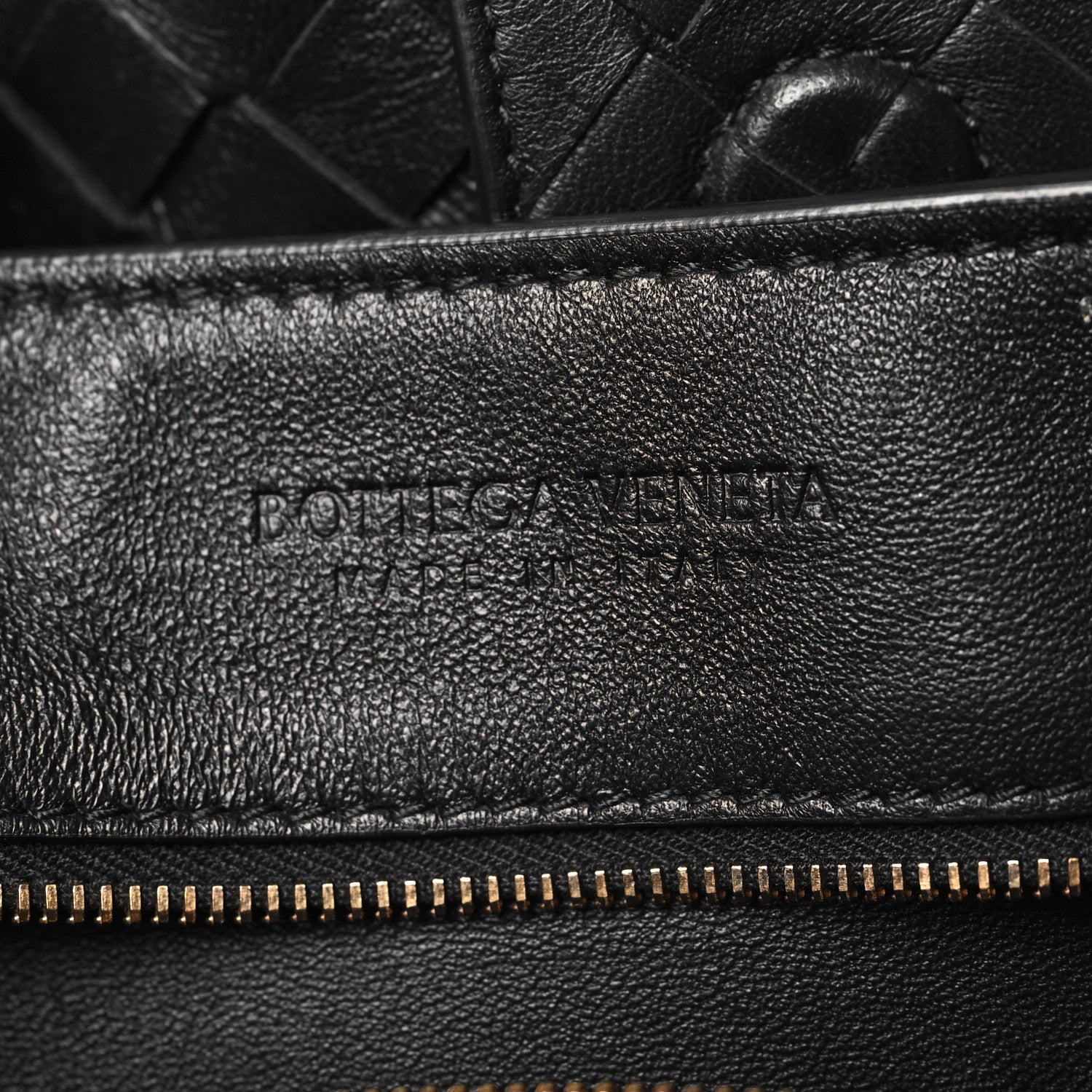 Bottega Veneta Nappa Intrecciato Large Andiamo Shoulder Bag Black 6 of 11