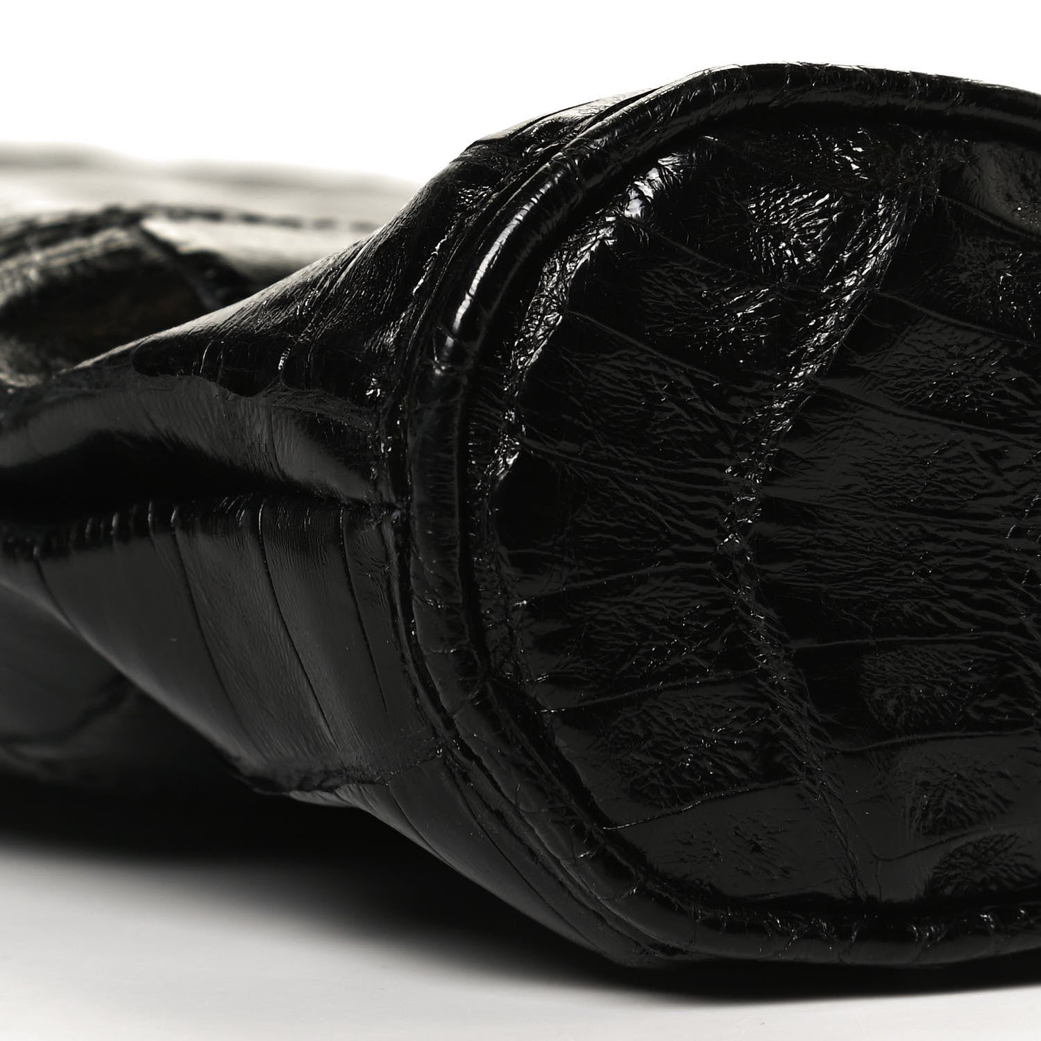 Nancy Gonzalez Crocodile Clutch Black 9 of 9