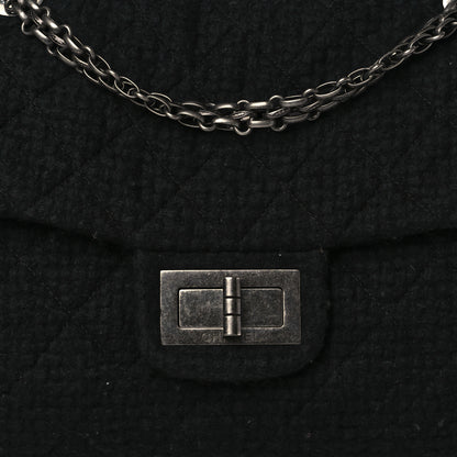 Chanel Tweed XXL Reissue Flap Black 7 of 9