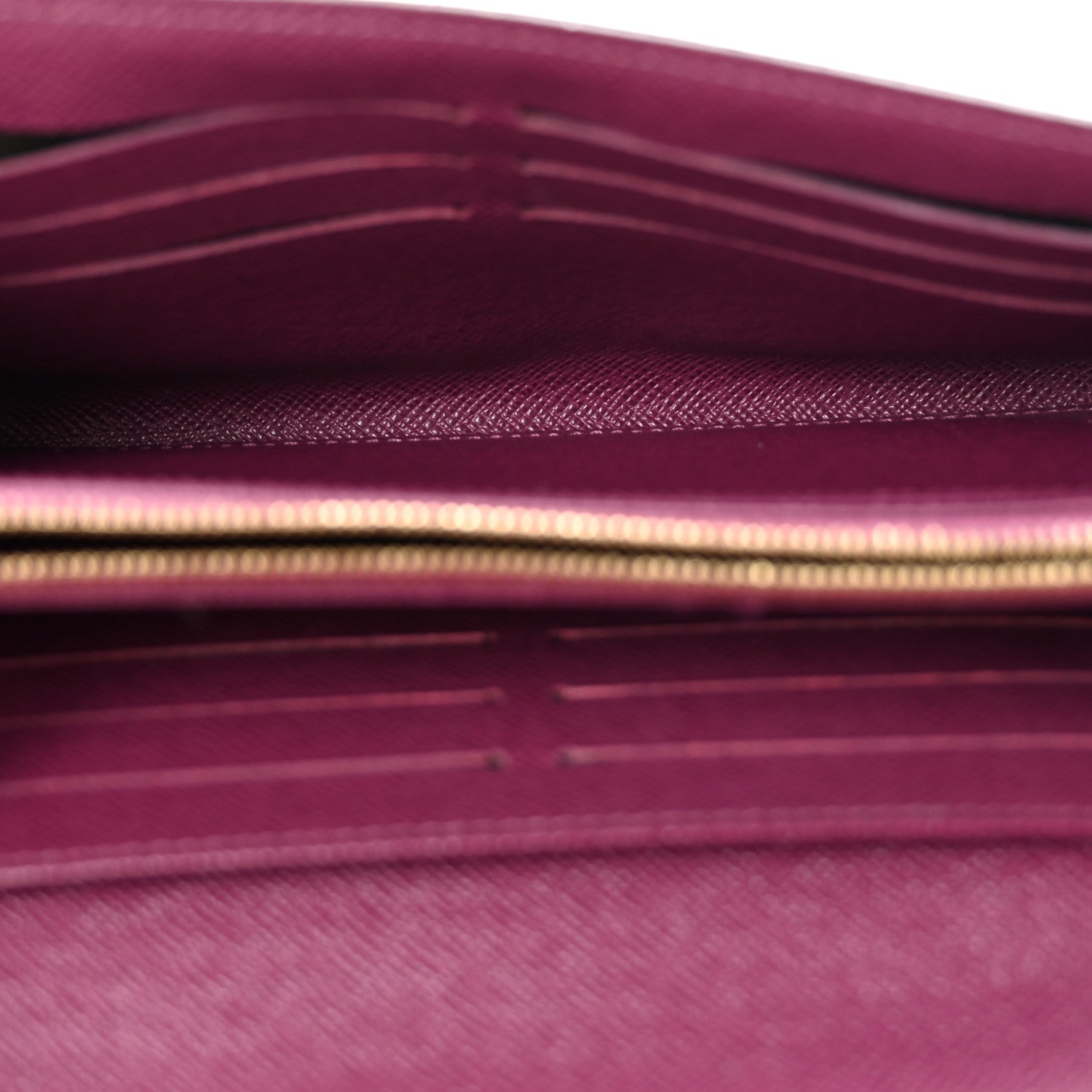 Louis Vuitton Monogram Totem Sarah Wallet Magenta 5 of 9