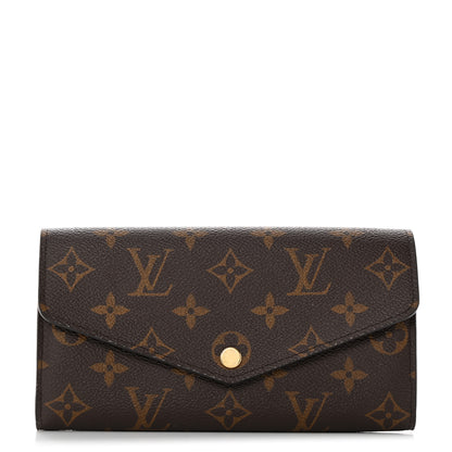 Louis Vuitton Monogram Sarah Wallet NM 1 of 14