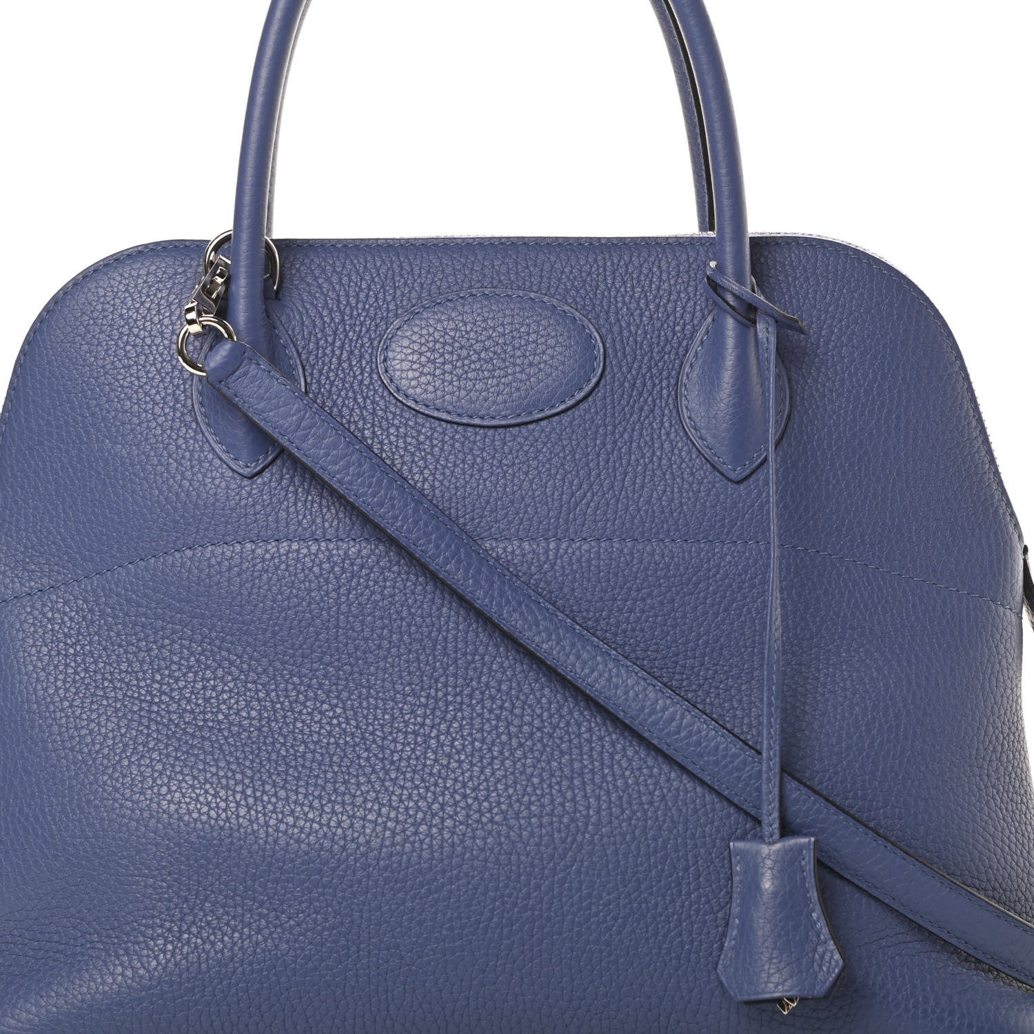 Hermes Taurillon Clemence Bolide 31 Bleu Brighton 8 of 14