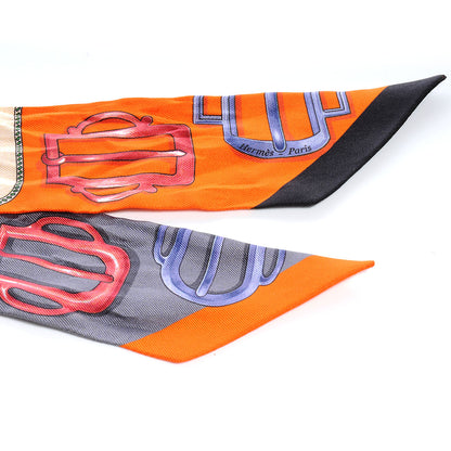 Hermes Silk Bouclerie D Attelage Twilly 4 of 5