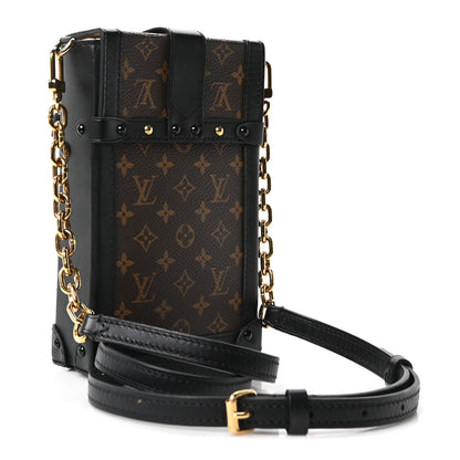 Louis Vuitton Monogram Pochette Trunk Verticale Black 2 of 8