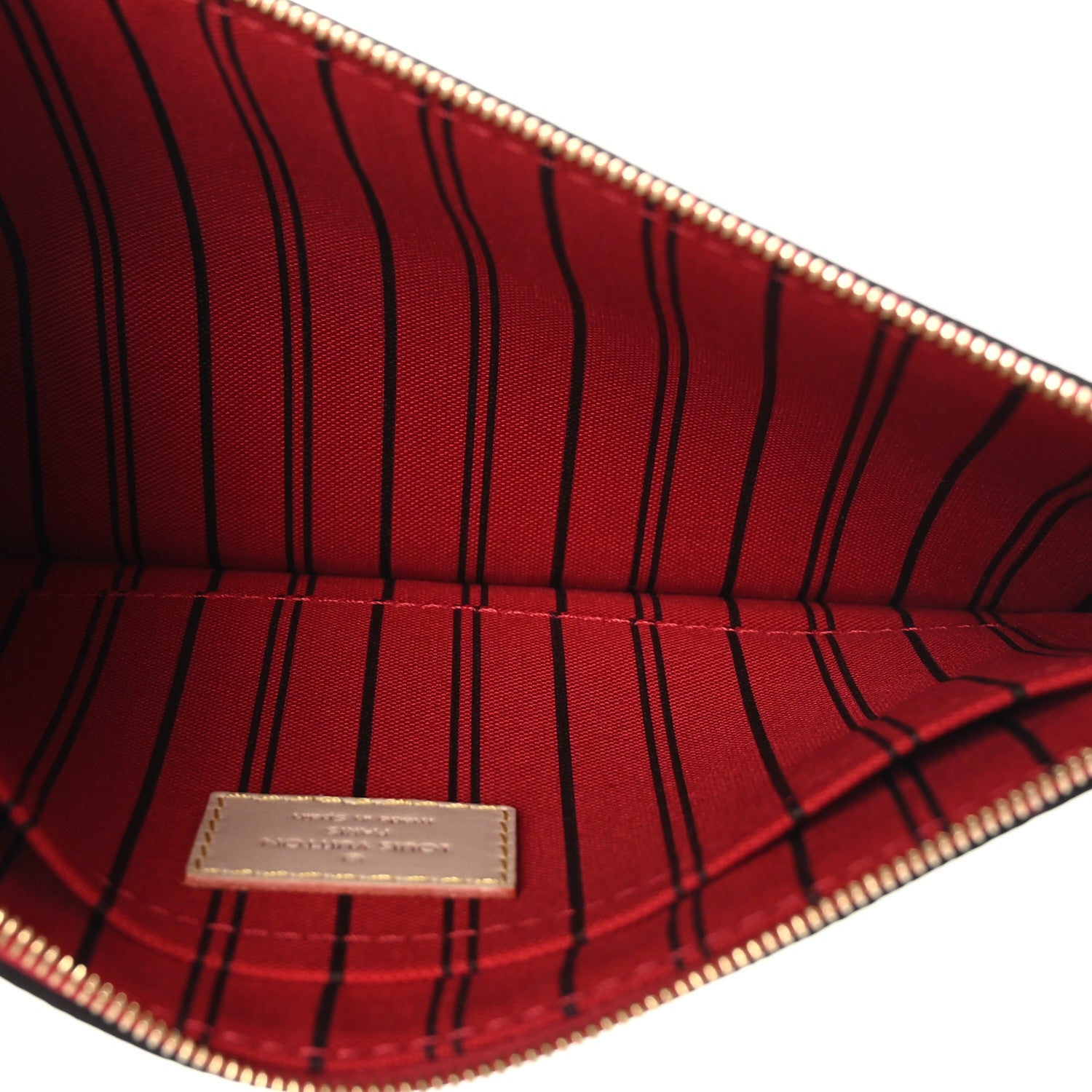 Louis Vuitton Monogram Neverfull MM GM Pochette Cherry 4 of 5