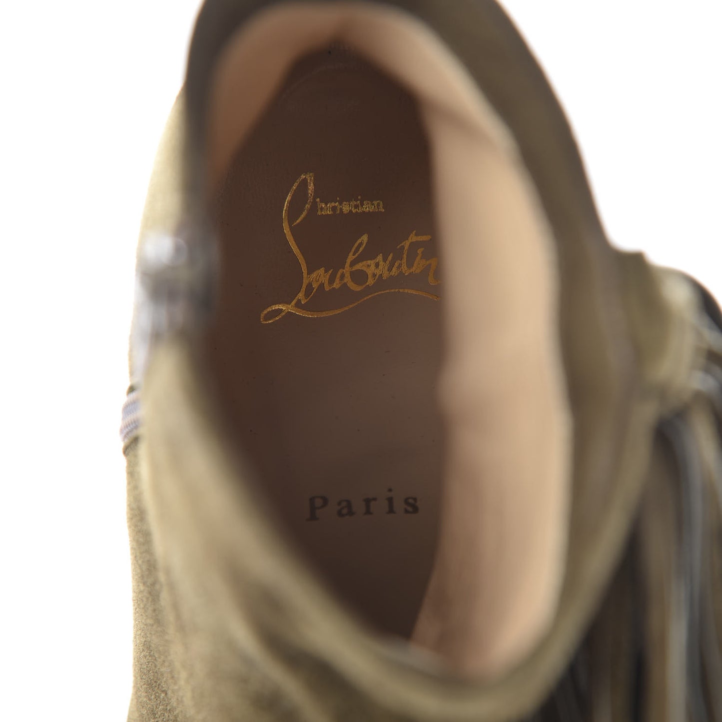 Veau Velours Jimmynetta 70 Ankle Boots 37 Bronze Tomoro Luc