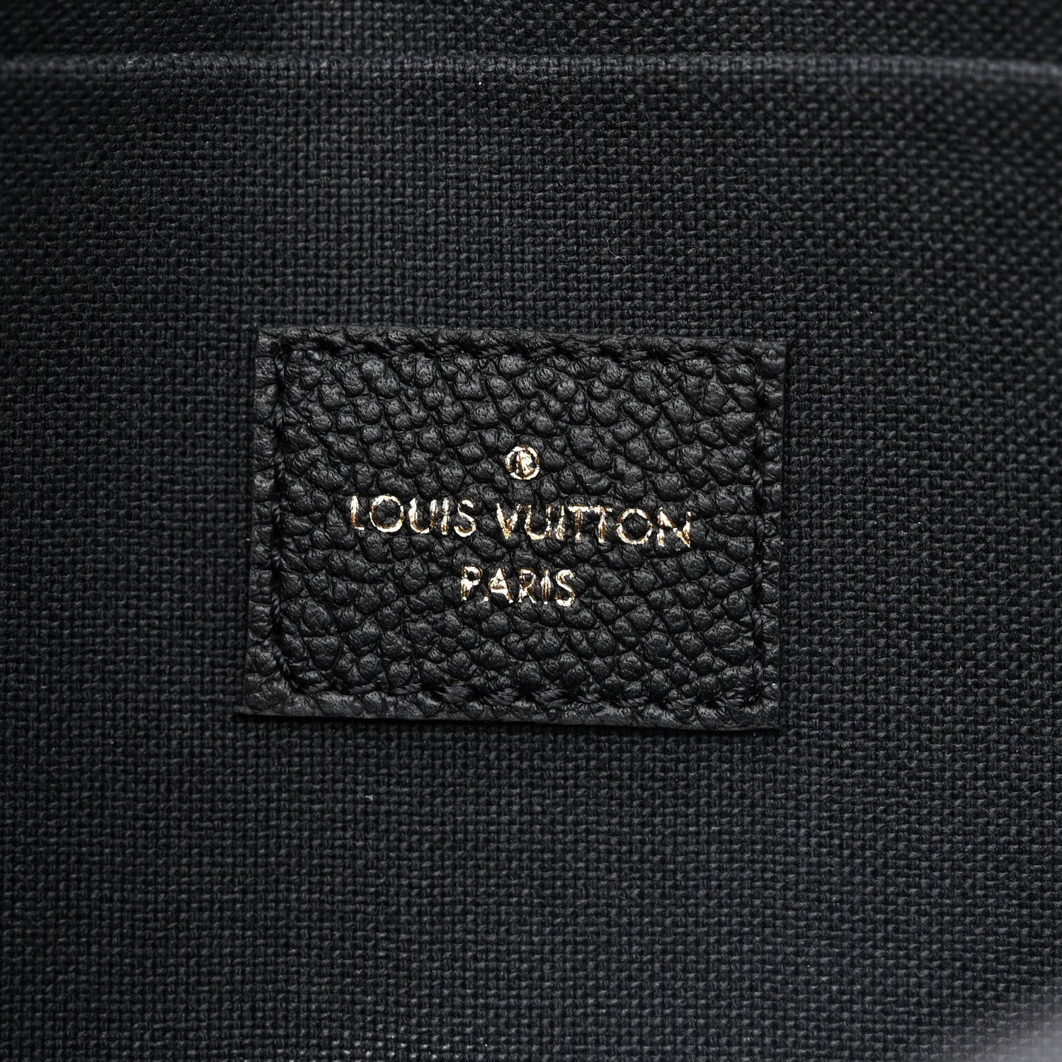 Louis Vuitton Empreinte Pochette Felicie Chain Wallet Black 10 of 14