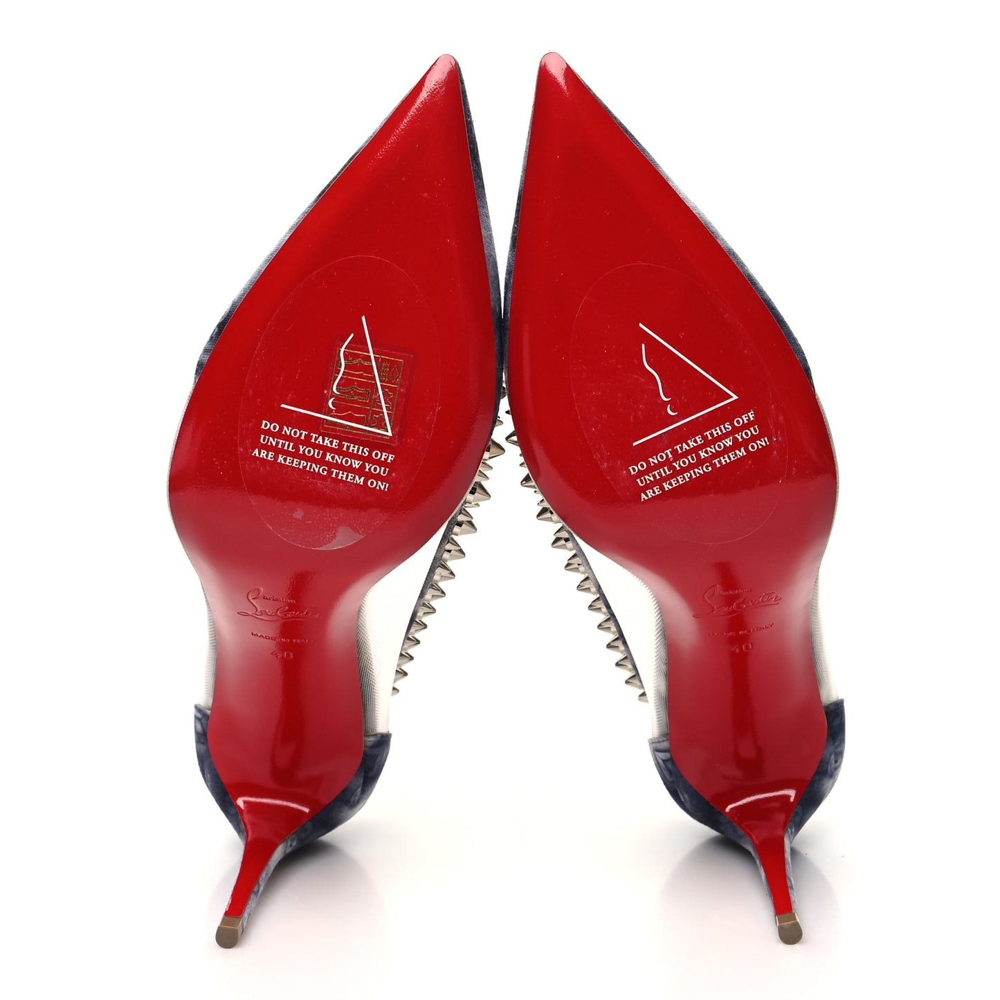 Jeans Punk Galativi Spikes 85 Pumps 40