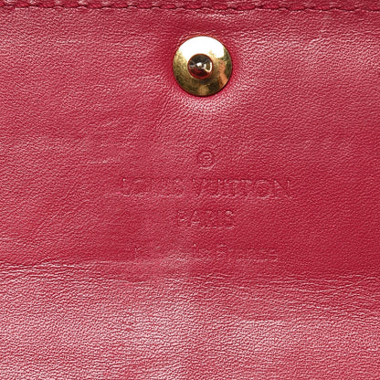 Louis Vuitton Vernis Sarah Wallet Rose Indien 6 of 11