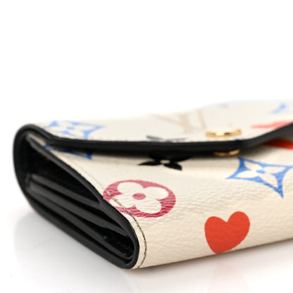 Louis Vuitton Game On Monogram Zoe Wallet White 7 of 9