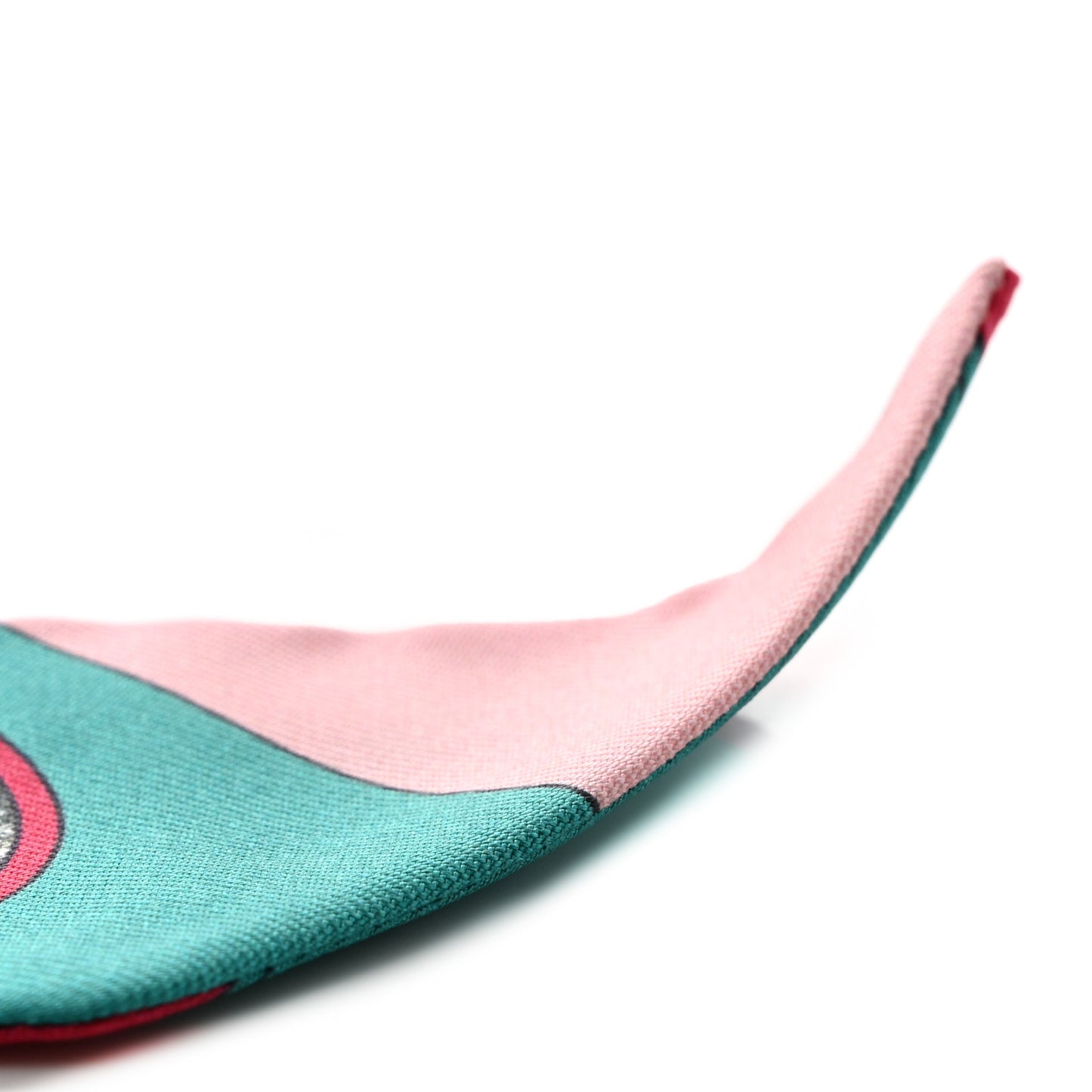 Silk Colliers Et Chiens Twilly Framboise Vert Rose