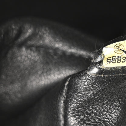 Chanel Lambskin East West Chocolate Bar Flap Black 7 of 10