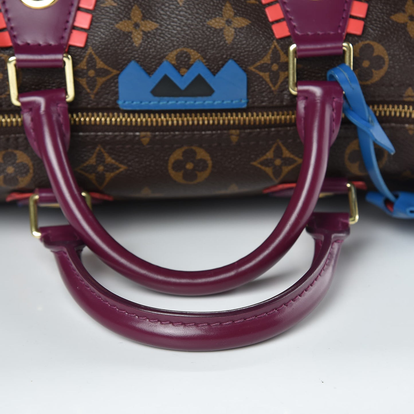 Monogram Totem Speedy 30 Magenta