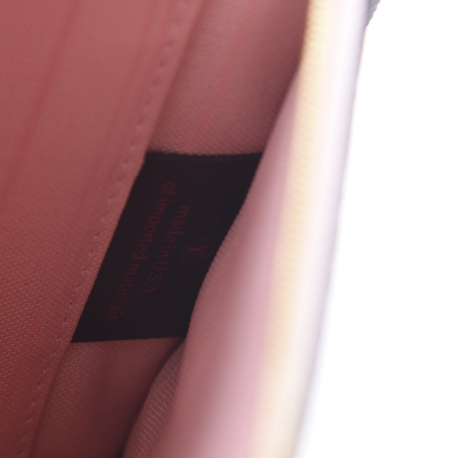 Louis Vuitton Damier Ebene Neverfull MM GM Pochette Rose Ballerine 7 of 9