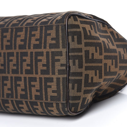 Fendi Zucca Cuoio Lucido Medium Chef Boston Tobacco Moro 13 of 17