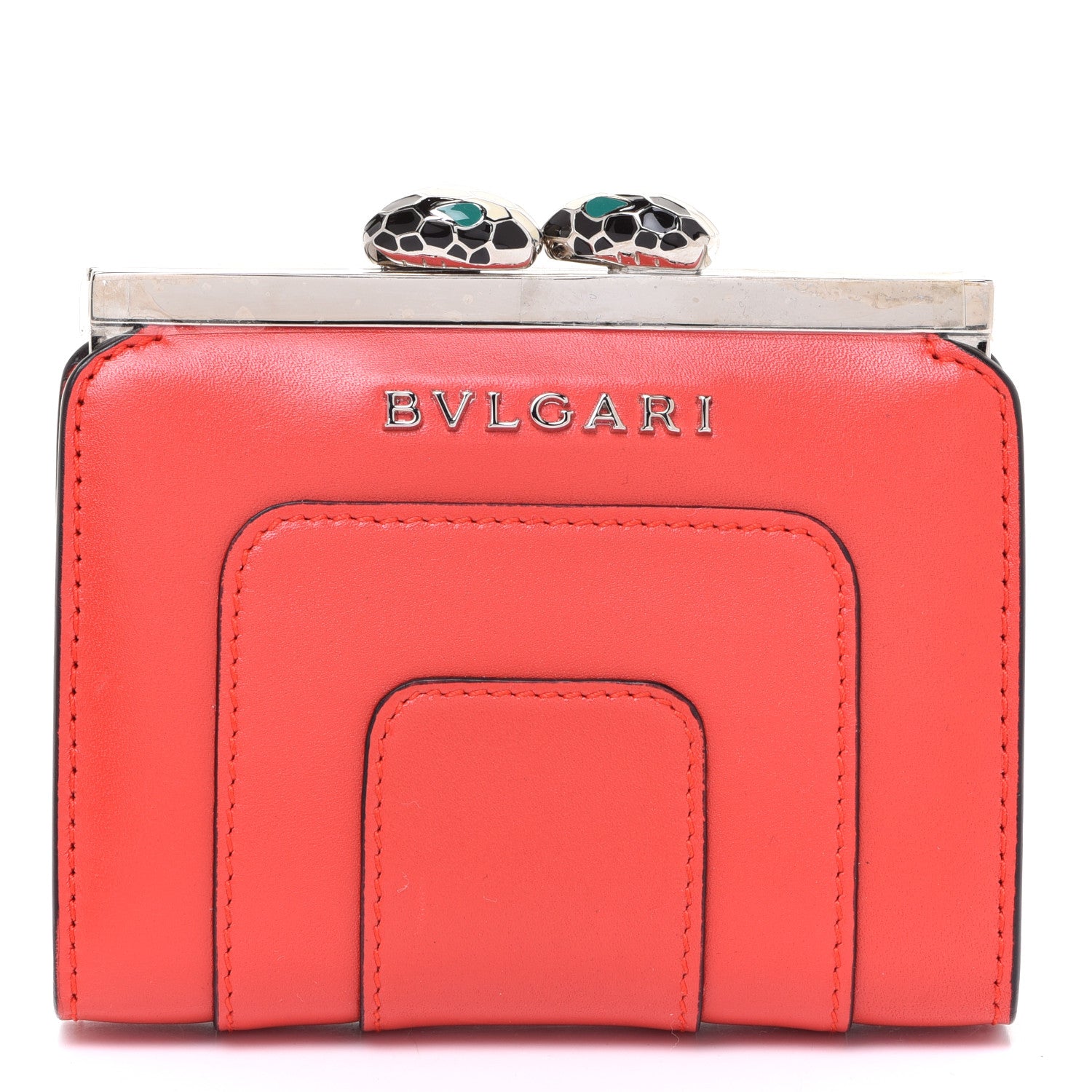 Bulgari Serpenti Card Case Scarlet 1 of 10
