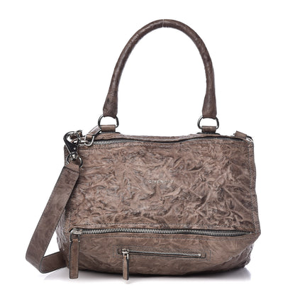 Givenchy Tumbled Sheepskin Medium Pandora Charcoal 1 of 9
