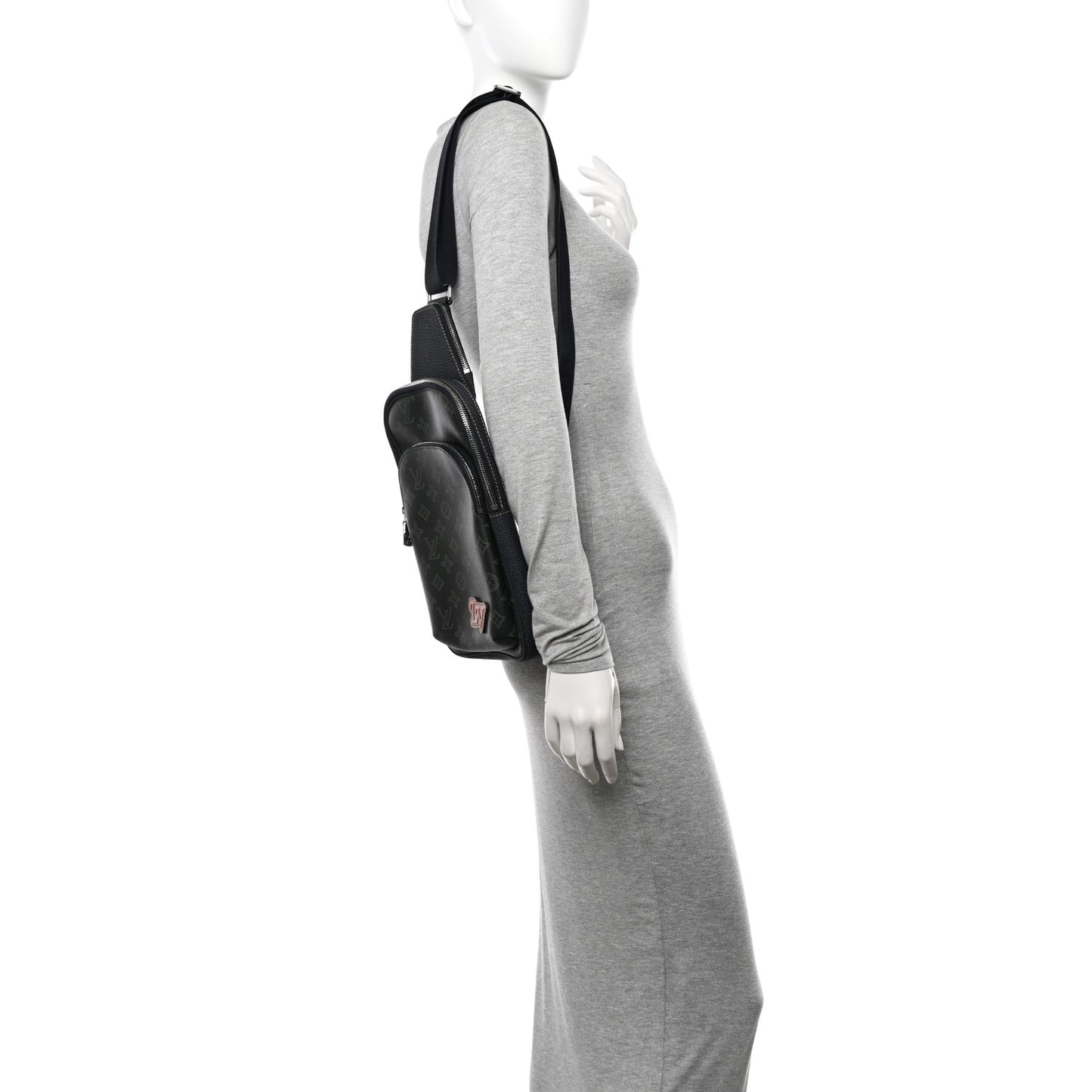 Monogram Record Fall Avenue Sling Bag Dark Green