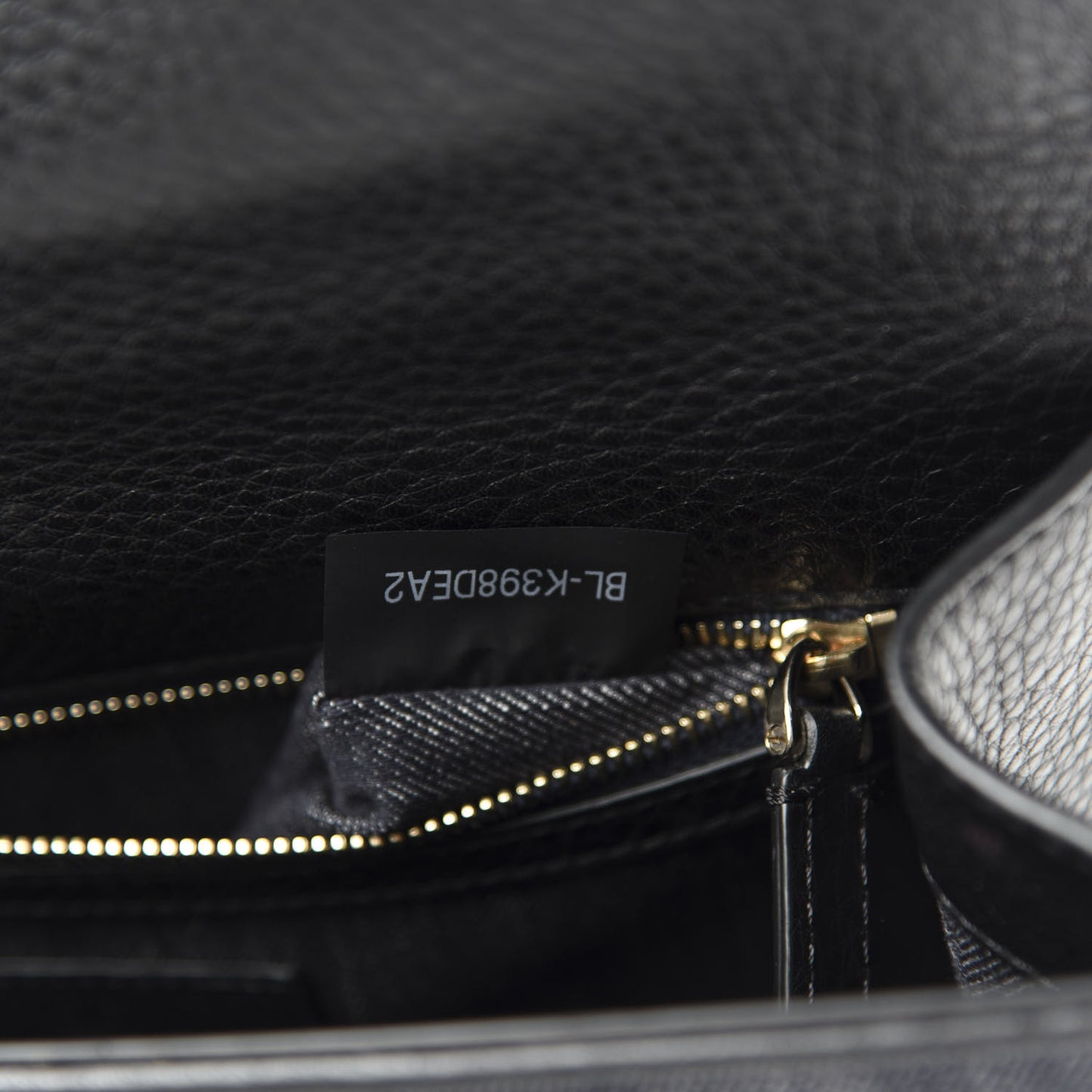 Denim Medium Glam Lock Rockstud Flap Deep Denim