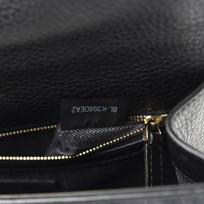 Valentino Garavani Denim Medium Glam Lock Rockstud Flap Deep Denim 9 of 10