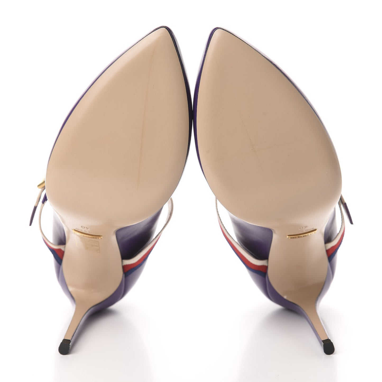 Malaga Kid Sylvie High Heel Pumps 40 Shine Purple